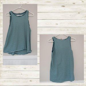 GREEN AND BLUE TANK TOP SIZE M
